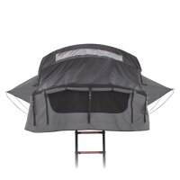 Roof Top Tent WILLOW PRO 1 ECO 160 grey w. Standardladder w. Memory Foam Mattress
