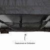 Roof Top Tent WILLOW PRO 1 ECO 160 grey w. Standardladder w. Memory Foam Mattress