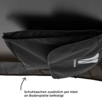Dachzelt WILLOW PRO 1 ECO 160 grau m. Mesh m. MAMMOTH Leiter m. AIR PRO Matratze