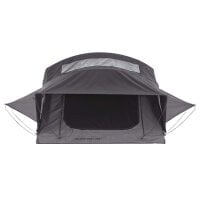 Dachzelt WILLOW PRO 1 ECO 160 grau m. Mesh m. MAMMOTH Leiter m. Komfort-Hybridmatratze