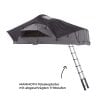 Dachzelt WILLOW PRO 1 ECO 160 grau m. Mesh m. MAMMOTH Leiter m. Komfort-Hybridmatratze