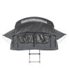 Dachzelt WILLOW PRO 1 ECO 160 grau m. Mesh m. MAMMOTH Leiter m. Komfort-Hybridmatratze