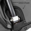 Dachzelt WILLOW PRO 1 ECO 160 grau m. Mesh m. MAMMOTH Leiter m. Komfort-Hybridmatratze