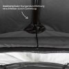 Roof Top Tent WILLOW PRO 1 ECO 160 grey w. MAMMOTH Ladder w. Memory Foam Mattress