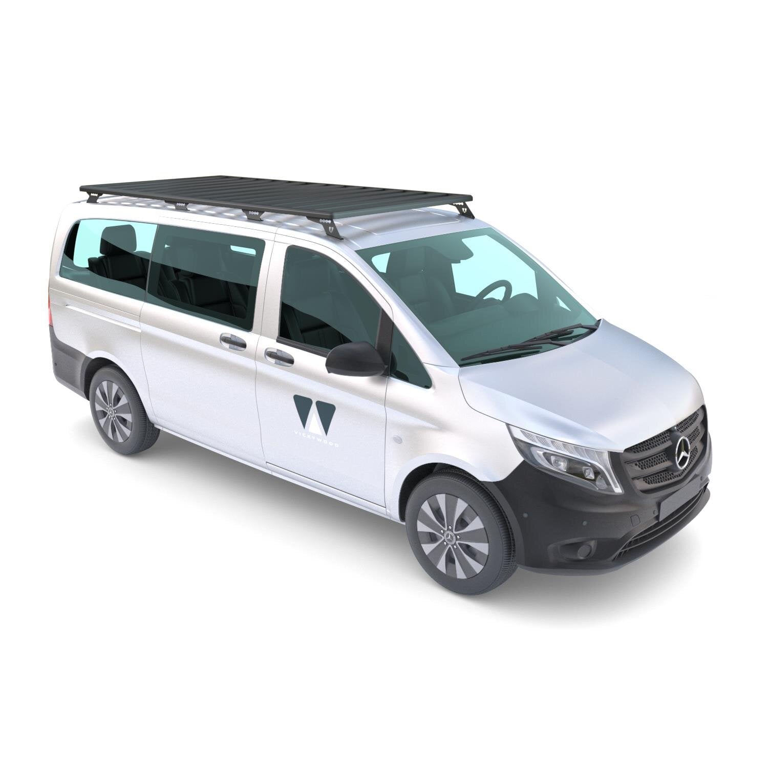 FLY Model Dakdrager bagagedrager compatibel met Mercedes V Klasse 3 FLY Model Dakdrager bagagedrager compatibel met Mercedes V Klasse 3