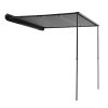 Heck Automarkise VICKYWOOD 160 cm grau