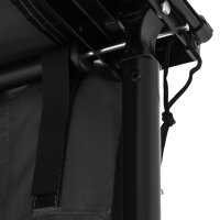 Side awning wall VICKYWOOD 250 x 170 cm black