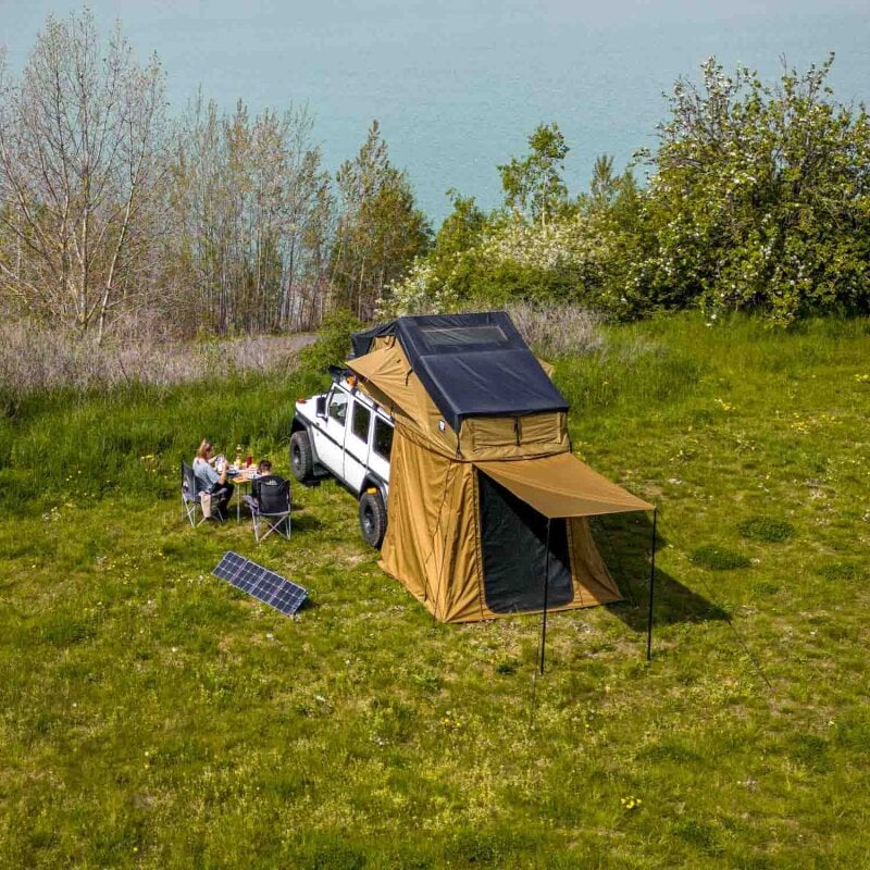 sonnensegel mit laufhaken Komplettset Terrassendach verschiedene Größen Giant Talon E+ - More Size:18 Zoll