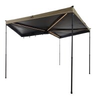 270° Markise LIGHT LEAF 200 cm sand
