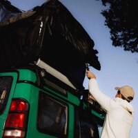 Hybrid Rooftop Tent TEAK 1.0 135 grey