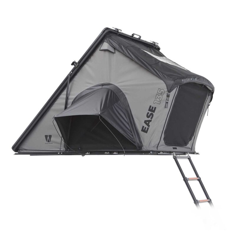 Hartschalen-Dachzelt CUMARU EASE 135 grau