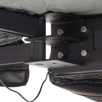 180° Markise LEAF 200 cm grau