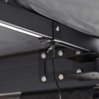 180° Markise LEAF 200 cm grau