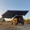 270° Awning LEAF EXTENDED LEFT 200 cm grey