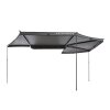 270° Awning LEAF EXTENDED LEFT 200 cm grey