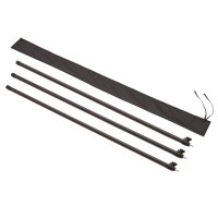 Awning Walls for Side Awning 270° LEAF EXTENDED Left 200 cm grey
