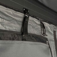 Seitenwände für 270° Markise LEAF EXTENDED Links 200 cm grau