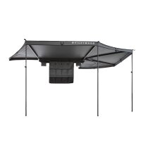 Car Side Awning 270° LEAF EXTENDED left 250 cm grey