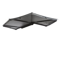 Car Side Awning 270° LEAF EXTENDED left 250 cm grey