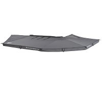 Car Side Awning 270° LEAF EXTENDED left 250 cm grey