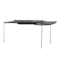Car Side Awning 270° LEAF EXTENDED left 250 cm grey
