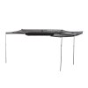 270° Markise LEAF EXTENDED Links 250 cm grau