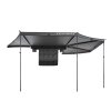 Car Side Awning 270° LEAF EXTENDED left 250 cm grey