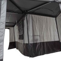Seitenwände für 270° Markise LEAF EXTENDED Links 250 cm grau