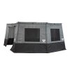 Awning Walls for 270° Awning LEAF EXTENDED Left 250 cm grey