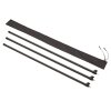 Seitenwände für 270° Markise LEAF EXTENDED Links 250 cm grau