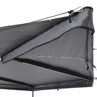 180° Rear Awning LEAF 150 cm grey