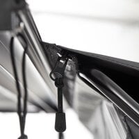 VICKYWOOD freistehendes Markisenzelt 170 cm – Zeltraum für Seitenmarkise, grau
