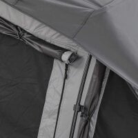 VICKYWOOD freistehendes Markisenzelt 170 cm – Zeltraum für Seitenmarkise, grau