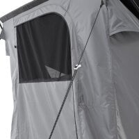 VICKYWOOD freistehendes Markisenzelt 170 cm – Zeltraum für Seitenmarkise, grau