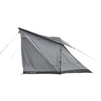 VICKYWOOD freistehendes Markisenzelt 170 cm – Zeltraum für Seitenmarkise, grau