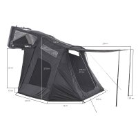 Annex Room for Roof Top Tent TEAK 135