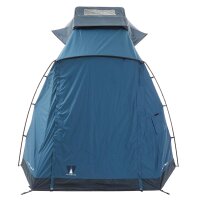 Dachzelt mit Vorzelt LITTLE BAMBOO 125 blau