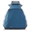 Dachzelt mit Vorzelt LITTLE BAMBOO 125 blau