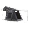 SPECIAL-OFFER - Roof Tent + Annex MIGHTY OAK LIGHT 165 grey