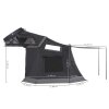 SPECIAL-OFFER - Roof Tent + Annex MIGHTY OAK LIGHT 165 grey