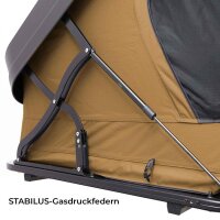 Bundle: MIGHTY OAK LIGHT 165 earthy-yellow Rooftop Tent Set
