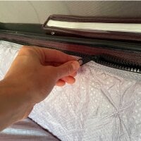 Bundle: MIGHTY OAK LIGHT 165 goldbraun Dachzelt-Set