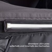 2. Wahl Hybrid-Dachzelt MIGHTY OAK Gen.3 190 ECO grau