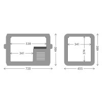 DOMETIC CFX5 55IM Compressor Coolbox 55 l