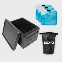 BOXIO - COOL PLUS | Passive Kühlbox mit Kühlakkus