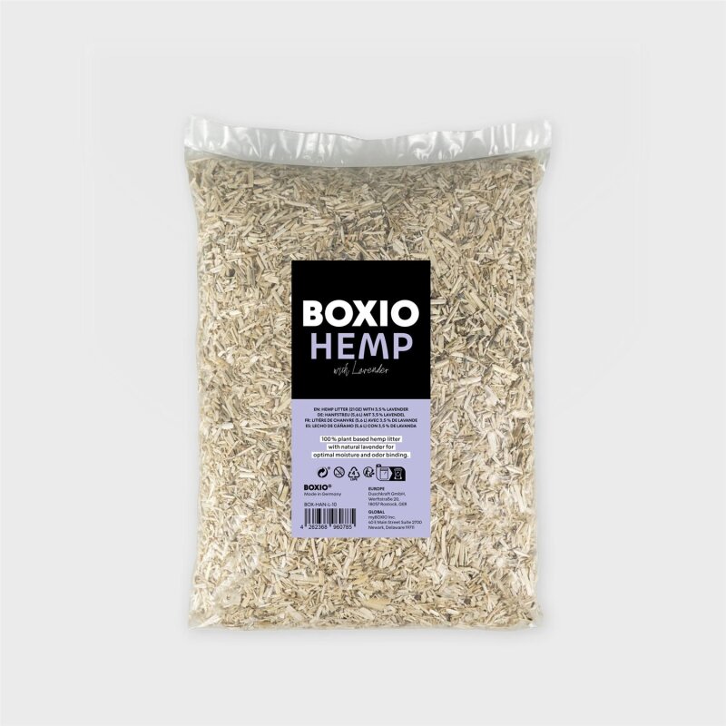 BOXIO – HEMP BEDDING LAVENDER 5.6 L
