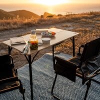 Campingtisch faltbar BAMBOO TWO 100 x 60 cm