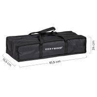 Set Campingstuhl und -tisch VICKYWOOD Alu