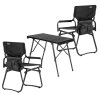 Set Campingstuhl und -tisch VICKYWOOD Alu