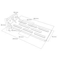 Replacement Part Awning Bracket inkl. Screws